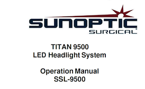 SSL-9500 LED Headlight System – English and All Translations