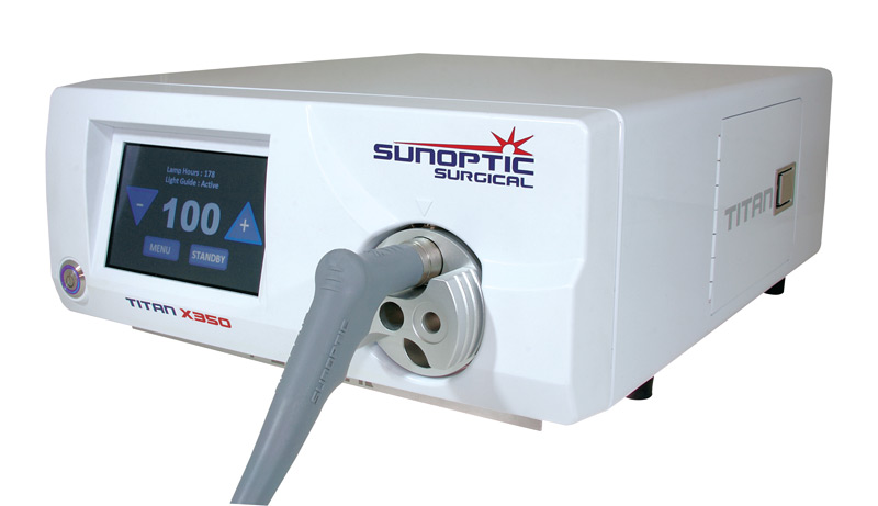 Sunoptic S Titan X350 300 Watt Xenon Surgical Light Advanced Optic Design