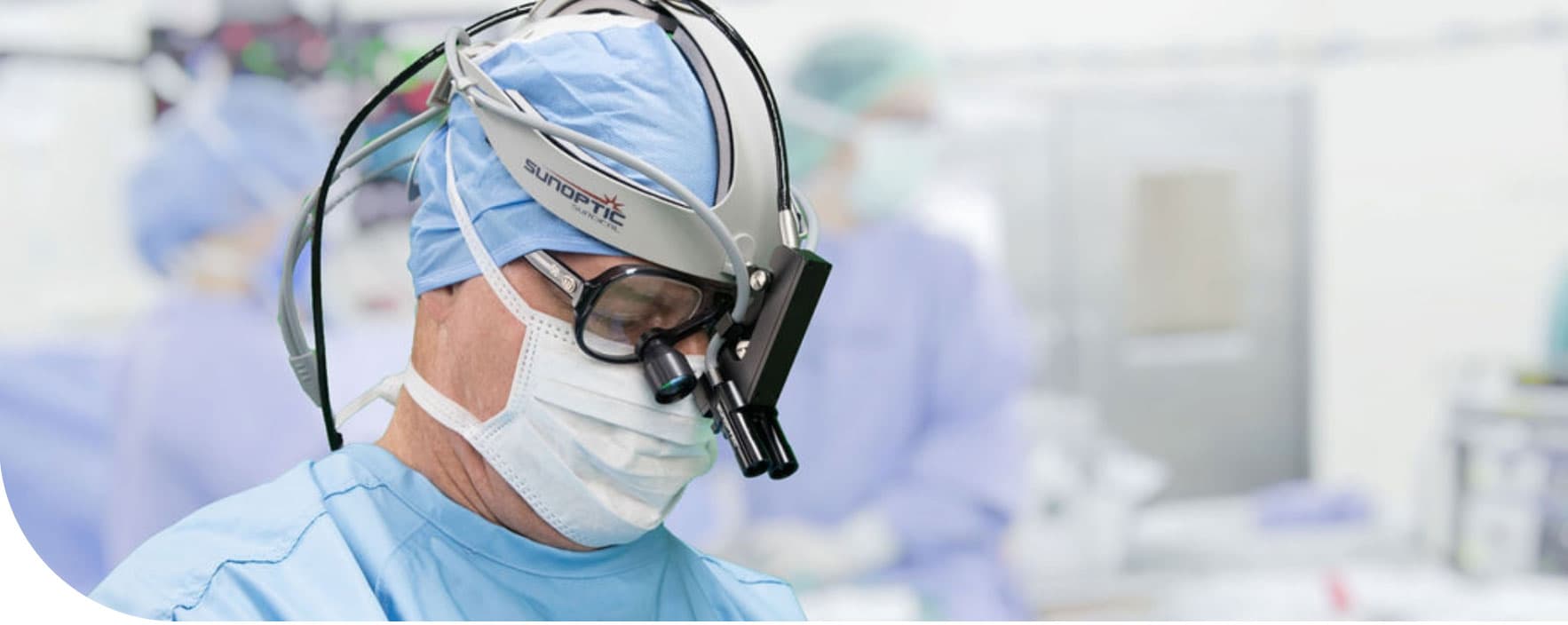 Surgical headlights, expert bioengineers designing lighting solutions