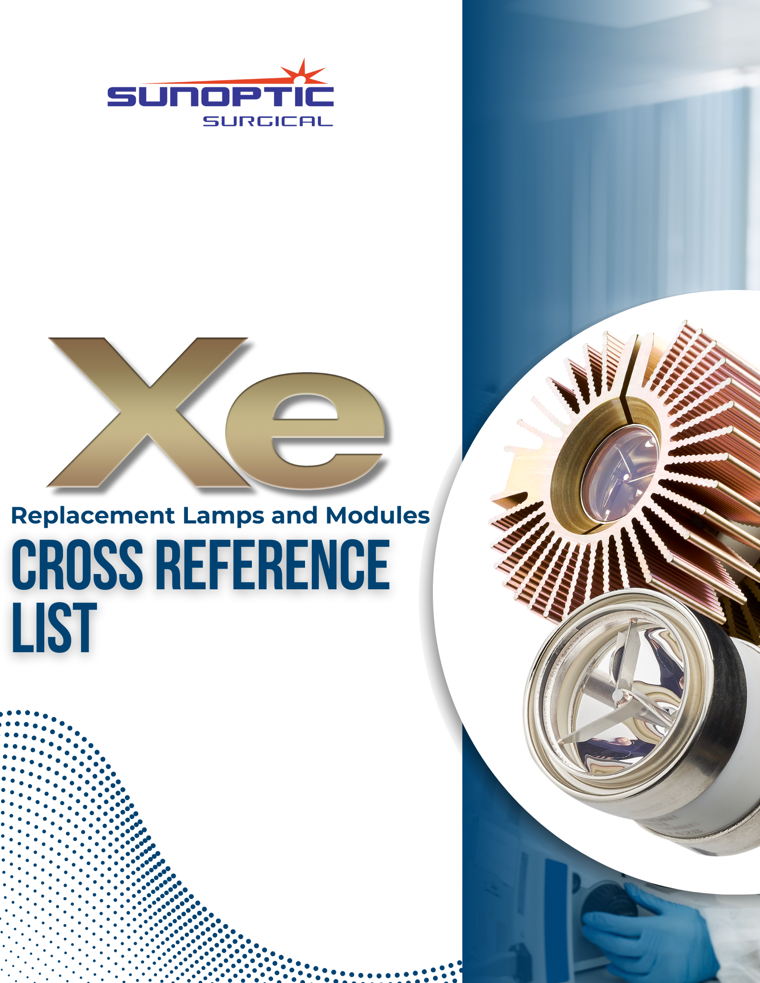 Sunoptic Surgical Lamp Cross Reference List