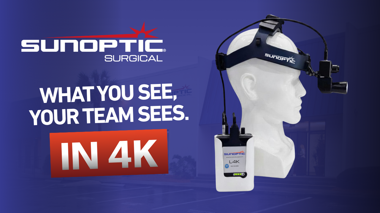 Surgical Headlight Cameras: Seeing What the Surgeon Sees in 4K